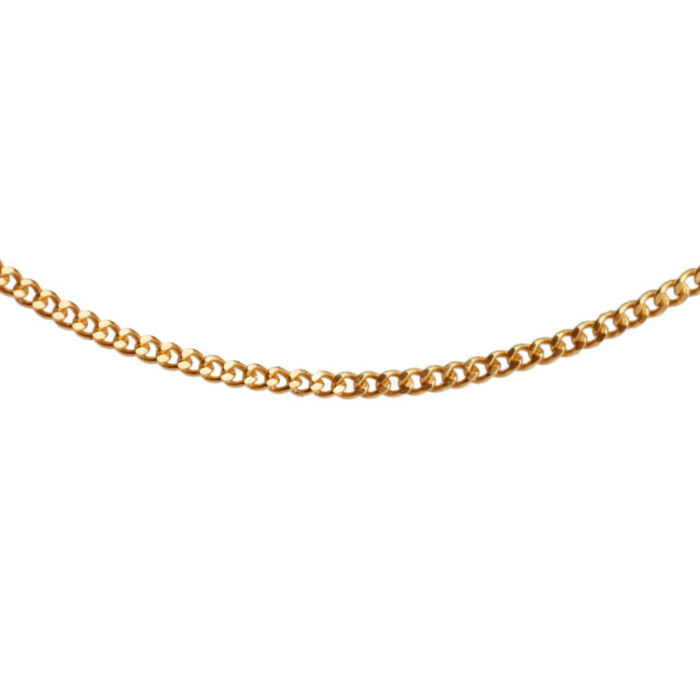 Zawieszka złota z łańcuszkiem Biedronka